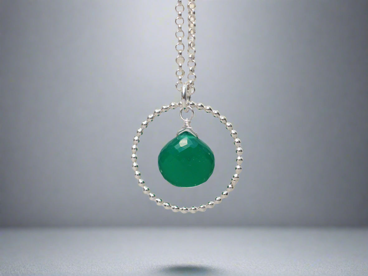 may birthstone necklace