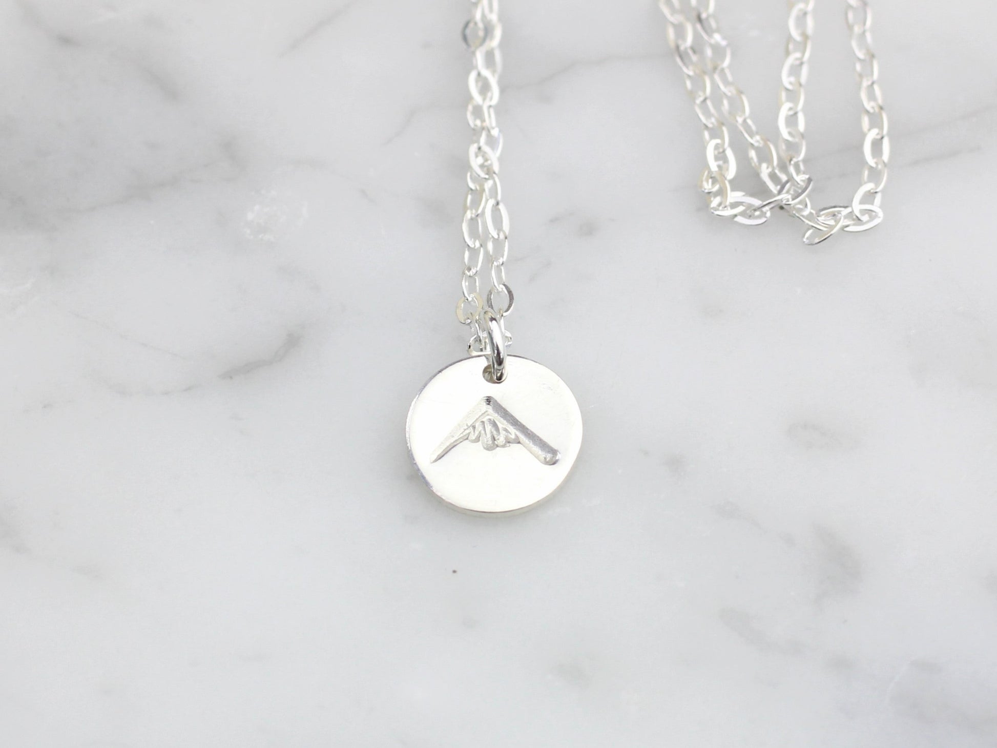 Mini mountain necklace