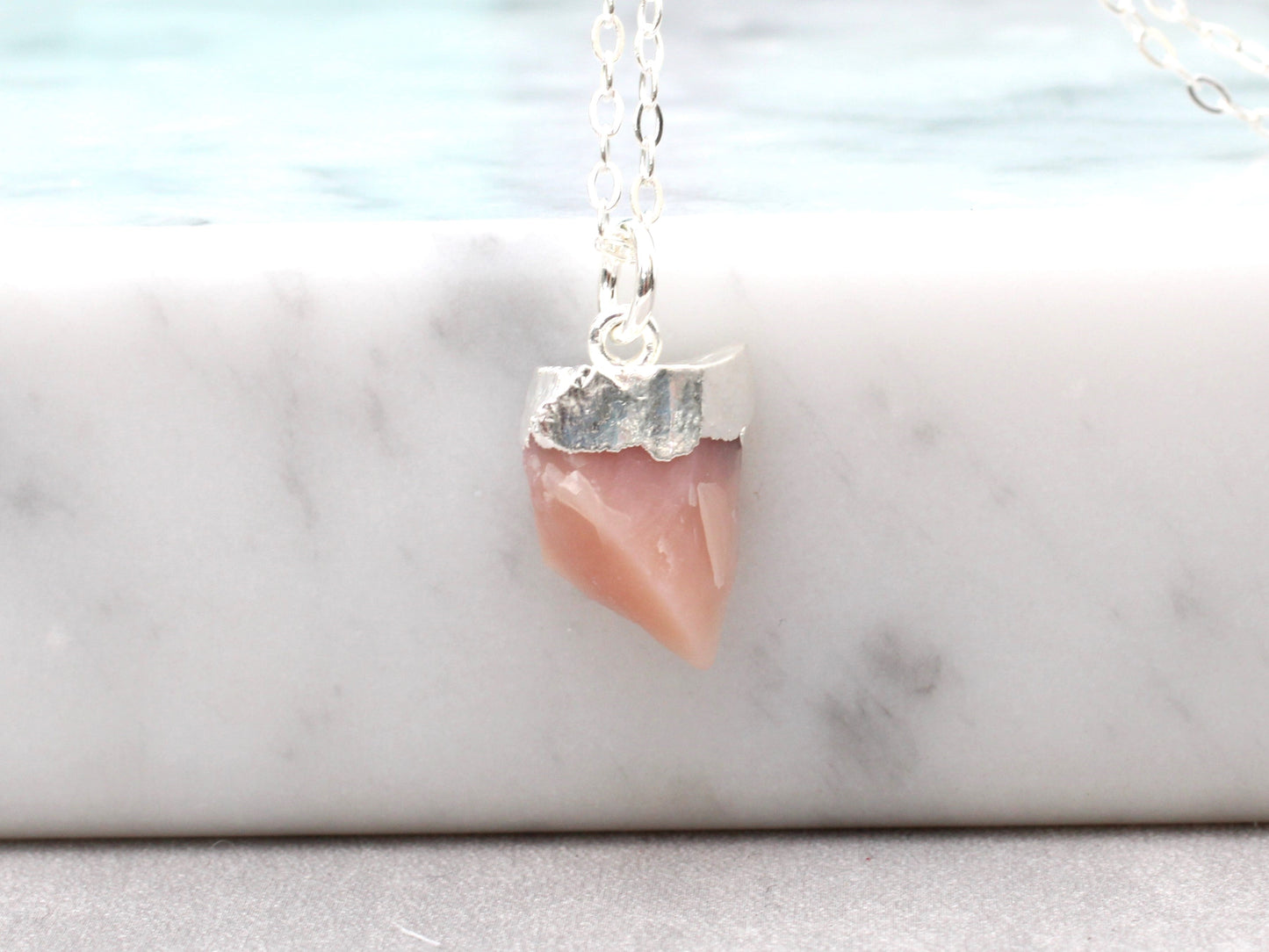 october birthstone necklace