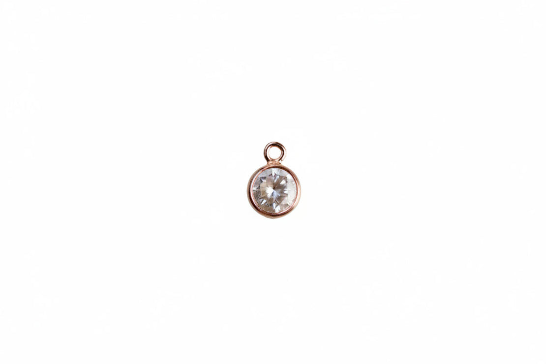 charm on a white background