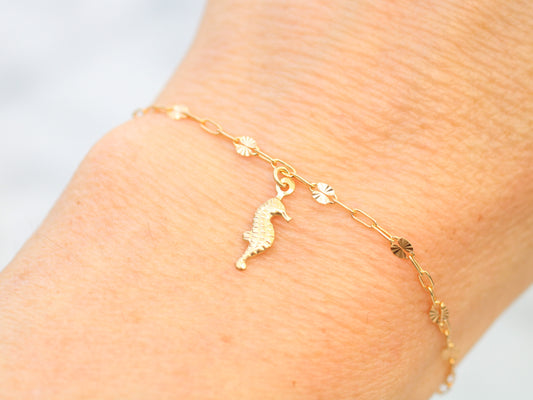 seahorse bracelet