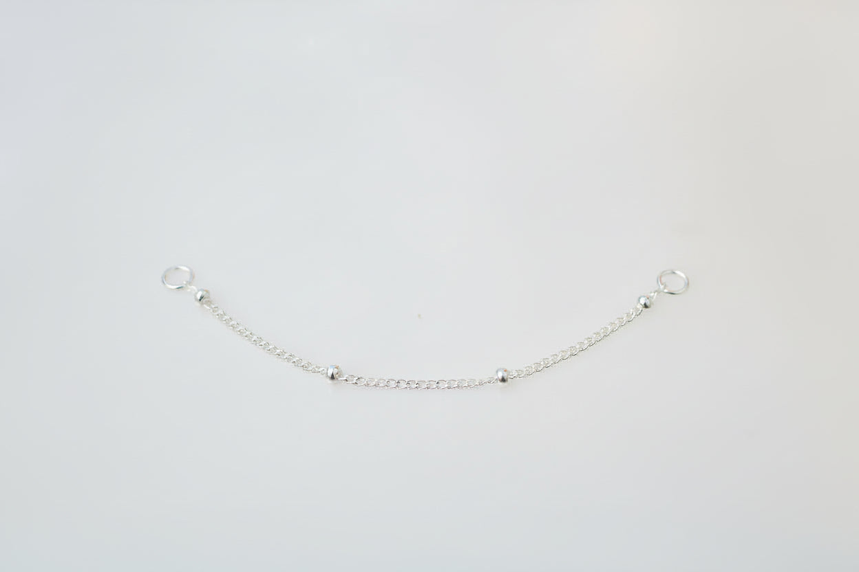 Sterling Silver Satellite Earring Chain