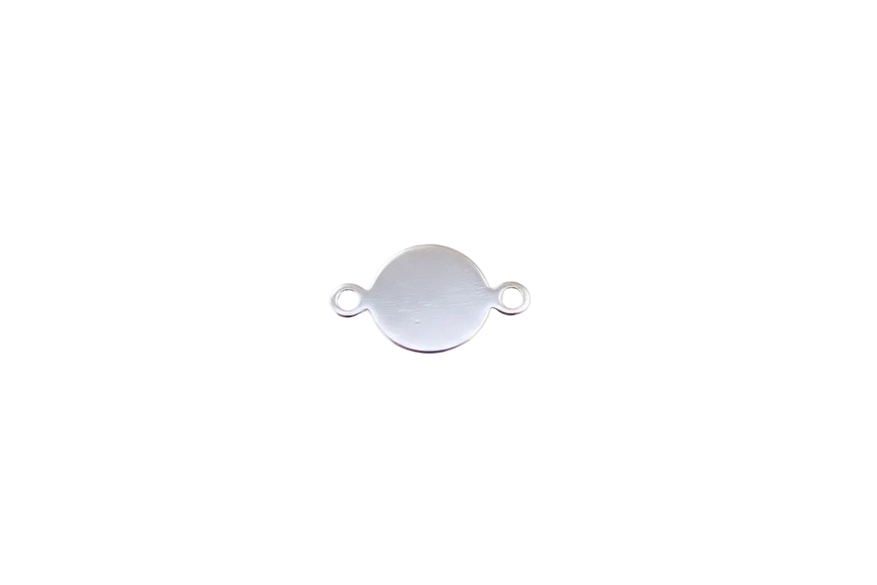 Personalised round connector.