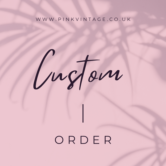 Custom Order Request