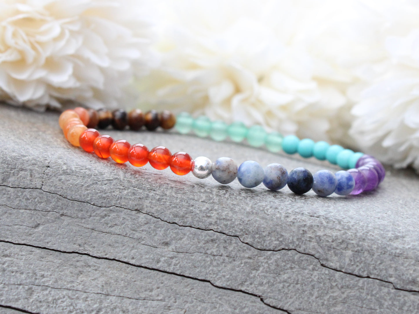 Chakra healing bracelet.