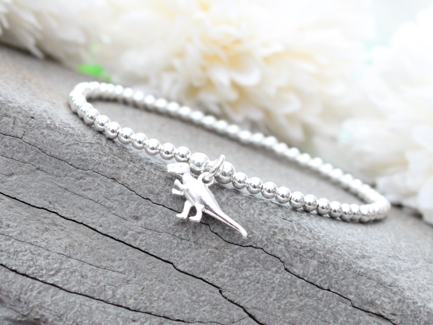 T rex charm bracelet.