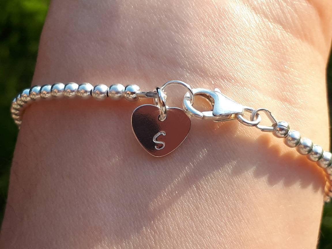 Personalised tanzanite bracelet. December birthday bracelet.